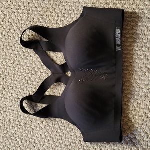 Victoria's Secret Black Angle Max Sports Bra 34B
